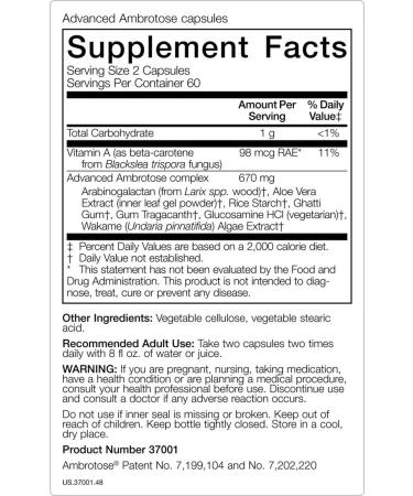 Mannatech Ambrotose 120cap Bottle and Optimal Support Packets OSP 60 Packets and Plus 90cap 3 Pack Combo - Buy Online on GoSupps.com