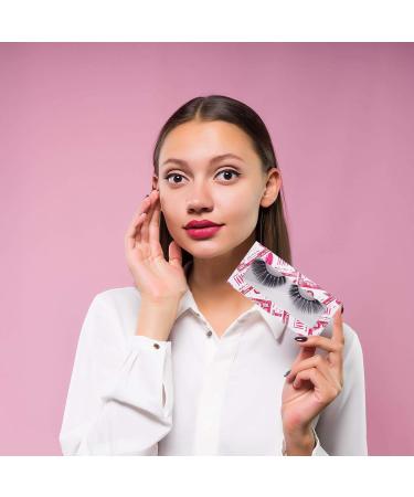 Vankcp Butterfly Print Empty False Eyelash Box Set - 100 Pieces | Colorful Lash Case Holder & Packaging Boxes for Women and Girls - Buy Online on GoSupps.com