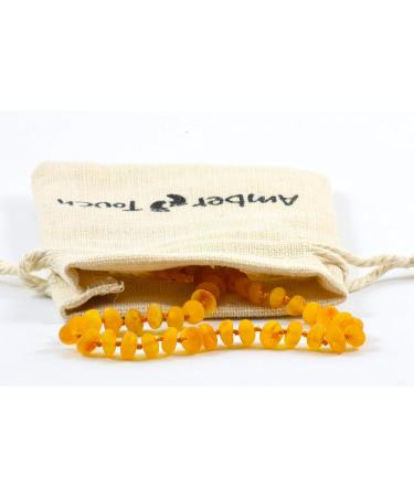 Raw Amber Unisex Necklace 13 inch - Natural Baltic Region Amber (Honey) - Buy Online on GoSupps.com