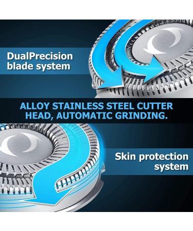 Professional Ear and Nose Hair Trimmer - Rechargeable Waterproof Dual Edge Blades for Men & Women Painless Eyebrow & Facial Hair Clipper - Buy Online on GoSupps.com
