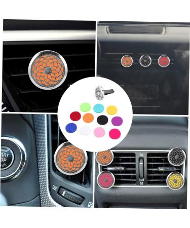 PartyKindom Car Aromatherapy Diffuser Clip Set - Essential Oil Air Freshener for Cars | Premium Vent Aroma Diffuser - Buy Online on GoSupps.com