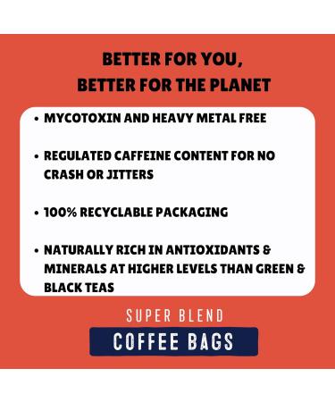 TrueStart Super Blend Quick Brew Loose Coffee Bags - Biodegradable & Recyclable (25 Count) - Buy Online on GoSupps.com