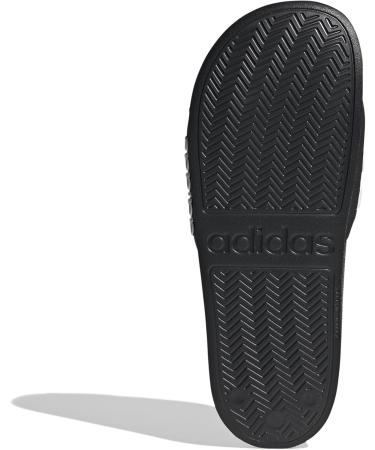 Buy adidas Unisex Adilette Shower Slippers 43 EU - Core Black Ftwr White | International Shipping Available - Buy Online on GoSupps.com