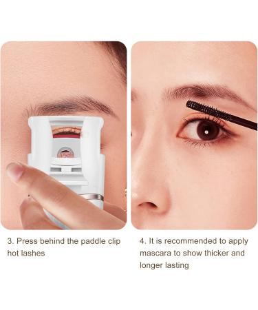 Buy Electric Heated Eyelash Curler - Fast USB Charging Temperature Sensitive Durable Silicone Design for Lasting Lashes - Buy Online on GoSupps.com