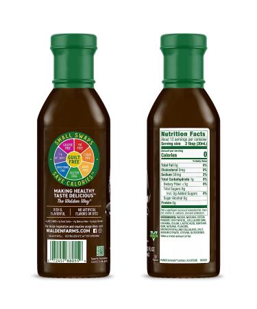 Walden Farms Chocolate Syrup 12 oz - 0g Net Carbs | Keto Friendly, Non-Dairy, Gluten-Free, Sugar-Free | Sweet and Delicious Flavor for Pancakes, Waffles, French Toast | 12 Fl Oz (Pack of 1) - Buy Online on GoSupps.com