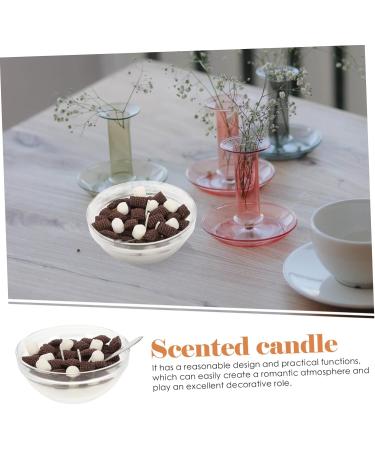Healeved Scented Fruit Candle Bowl | Cute Food-Shaped Candles for Tablescape Decor | 13x12.5cm Assorted Colors - Cool Photo Ornaments & Mini Props - Buy Online on GoSupps.com