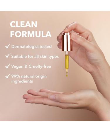 FOREO SUPERCHARGED Overnight Skin Repair Face Oil - Organic Vitamin E Oil with Avocado & Camellia Oil - Nourishing Facial Oil for Radiant Smooth Skin - Vegan & Cruelty-Free - 1 fl. Oz - Buy Online on GoSupps.com