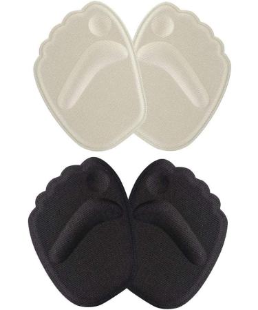 Thick Ball of Foot Pads - 2 Pairs Antislip Gel Metatarsal Pads for Ultimate Comfort - Shop Internationally - Buy Online on GoSupps.com
