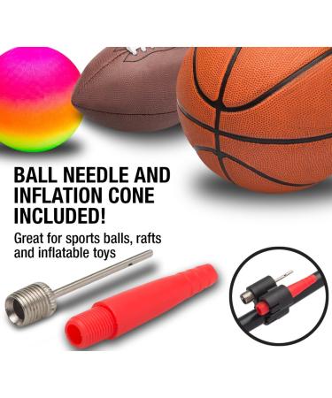 Bell Air High Volume Bicycle Pump 650 - Yellow | Air Attack Pump - Buy Online on GoSupps.com