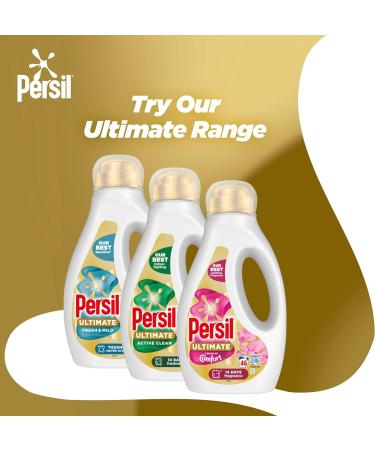 Persil Ultimate Active Clean Liquid Detergent our best odour-fighting for outstanding stain removal and 14 days of freshness 1.242 L (46 washes) - Buy Online on GoSupps.com
