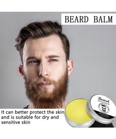 FEXPDL Beard Care Kit for Men Gift Set Beard Sets for Men Gift Beard Grooming Kit for Men - With Beard Growth Oil Balm Beard Roller Gifts for Men Dad and Boyfriend - Buy Online on GoSupps.com