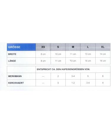 GK's Hoof Shoe - Healthy Neoprene Horse Shoe from Austria | Non-Slip Rubber Sole - XS - Buy Online on GoSupps.com