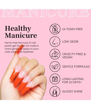 AIMEILI Neon Gel Nail Polish Set 8ml 12 Colours Spring Summer Pink Red Orange Green Blue Purple Gel Polish Soak Off UV LED Gel Nail Polishes Nail Art Gel Polish Gift Kit 26 KIT12-26_8ML 8 ml (Pack of 12) - Buy Online on GoSupps.com