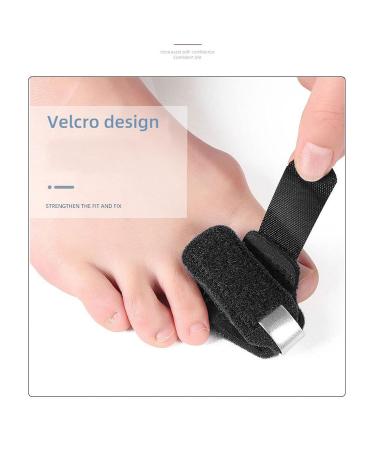 LIZEALUCKY Toe Splint & Corrector Brace for Injuries - Adjustable Support for Men & Women | Hammer Toe Fractures & Overlapping Toe Relief - Buy Online on GoSupps.com