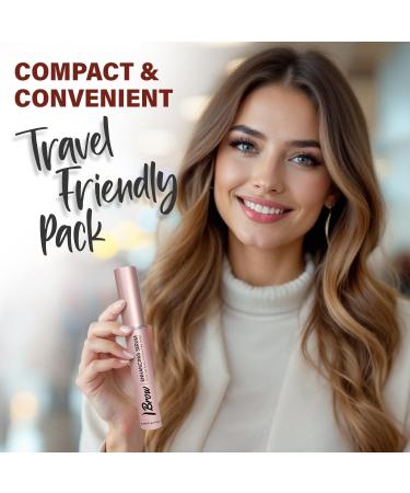 Herbishh Eyelash & Eyebrow Enhancing Serum Nourishing Duo for Fuller-Looking Lashes & Brows Safe for Lash Extensions Fragrance-Free Travel-Friendly Duo 0.135 fl. oz each - Buy Online on GoSupps.com