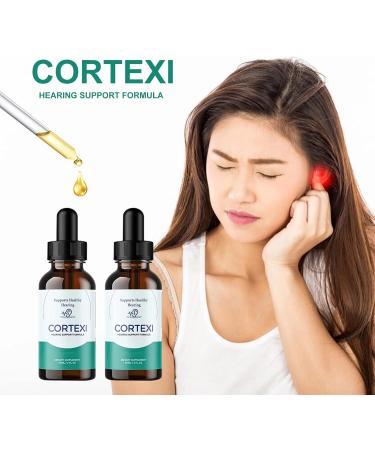 YEGE Cortexi Hearing Support Drops - Promotes Auditory Clarity & Eardrum Health - 2 Pack (2.0 Fl Oz) - Buy Online on GoSupps.com
