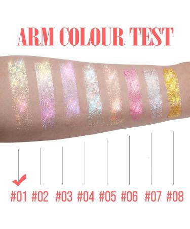  EONFAVE EONFAVE Glitter Body Gel Body Glitter Sparkling - Buy Online on GoSupps.com