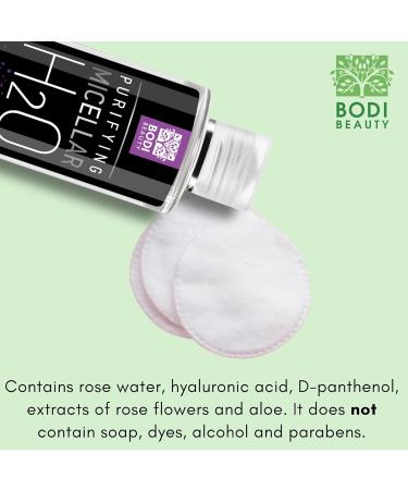 Eau micellaire d maquillante 3-en-1 | 250 ml | Peaux grasses & mixtes | Contr le du s bum | Camomille bisabolol panth nol | Nettoie purifie tonifie sans rin age | Sans alcool - Buy Online on GoSupps.com