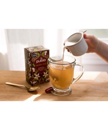 Pukka Organic Tea Bags Vanilla Chai Herbal Tea with Cinnamon & Cardamom Perfect for Caffeine-free Pick-me Up 20 Count (Pack of 6) 120 Tea Bags - Buy Online on GoSupps.com
