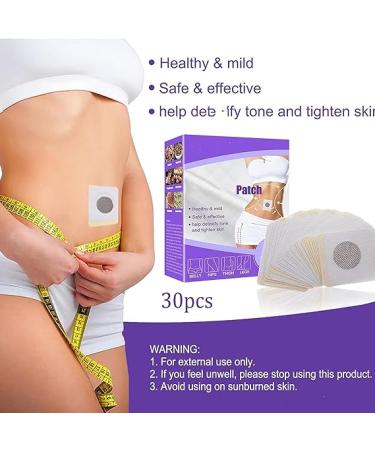 60 Pcs Belly Patches - Toning  Firming & Sweatproof Waterproof Stickers for All | Purple (2 Boxes) - Buy Online on GoSupps.com