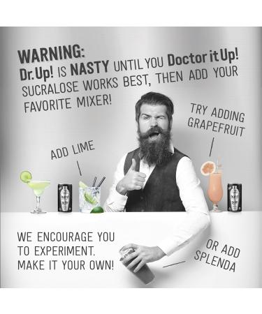 Buy Hard Ketones Dr. Up Unsweetened - 0.0% Alcohol Alternative | 12 Pack of 8.4 Oz Cans | 7% Ketohol | International Shipping Available - Buy Online on GoSupps.com