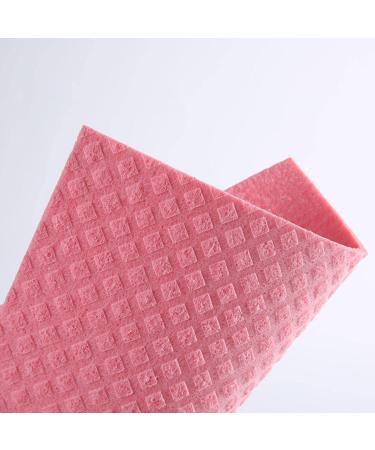 Cellulose Sponge Kitchen Absorbent Dish-Washing Sponge scouring pad Kitchen Cleaning Supplies rag Dish Towel Environmentally Friendly and Reusable Purple - Buy Online on GoSupps.com