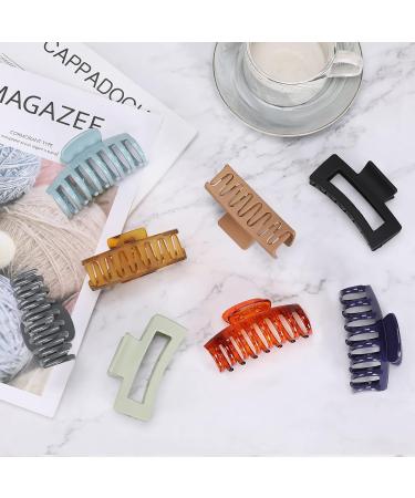 Buy Lolalet 8-Piece Large Slip-Resistant Hair Clip Set for Thick Hair - Perfect Hair Styling Accessories for Women & Girls | Ideal Mother s Day Gift - Pattern C - Buy Online on GoSupps.com
