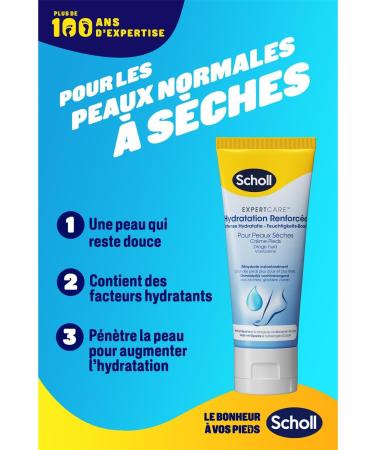SCHOLL Pack of 5 Reinforced Hydration Creams for Dry Skin - 75 ml - Buy Online on GoSupps.com