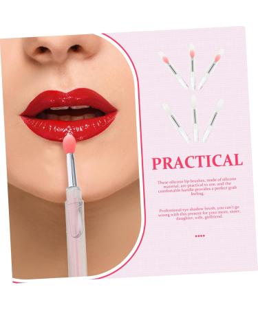 6pcs Silicone Lip Mask Brush Set - Lipstick Applicator & Makeup Tool for Perfect Lips - Buy Online on GoSupps.com