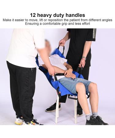 Transport Unit with 12 Handle Design Collapsible Soft Stretcher Transport Stretcher Patient Transport Rescue Stretcher Gurney First Aid Stretcher Mattress Suspenders Blue - Buy Online on GoSupps.com