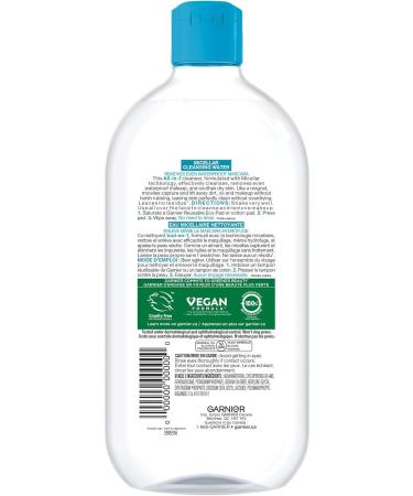 Garnier Micellar Cleansing Water All-in-One Cleanser and Waterproof Makeup Remover Cleanses and Soothes For Face Lips & Eyes For All Skin Types 700ml 1 count (Pack of 1) - Buy Online on GoSupps.com