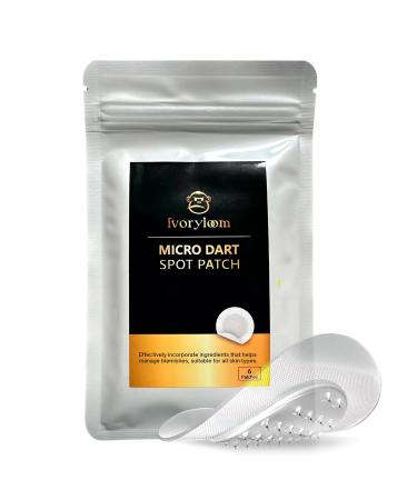 Microdart Spot Patch with Salicylic Acid Azelaic Acid Niacinamide and Willowherb | Pimple Patch for All Skin Types | Works in 3 Hours | Spot Patches for Early-Stage Blemishes | 6 Patches