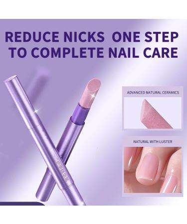 Huile Cuticules Ongles Stylo pour R parer les Fissures et l'huile de Cuticule S che 2 en 1 Limes a Ongles Huile A Cuticule Ongle Riche en vitamines e Polissoir a Ongle de Traitement (1) - Buy Online on GoSupps.com