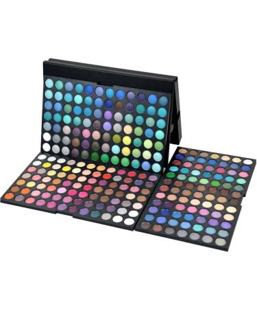 FantasyDay Profi 252 Colors High -pigmented warm natural matt makeup eyeshadow Pallette Makeup kit - eye shadow Eyeshadow make -up cosmetics make -up palette shimmer set #1