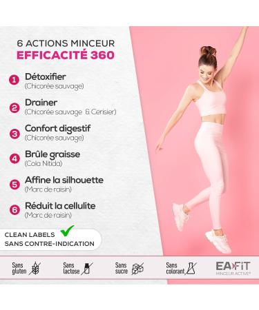 BOISSON MINCEUR | Minceur 360 drink EAFIT | Boisson minceur rapides et efficaces | Bruleur de Graisse | Draine et d toxifie pour perte de poids efficace | Go t Ananas | 500ml | Fabriqu en France Boisson drainante - Buy Online on GoSupps.com