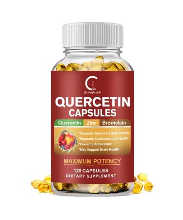 NEWCHEERS Quercetin Supplement with Vitamin C and Zinc - Ultimate Immune Booster