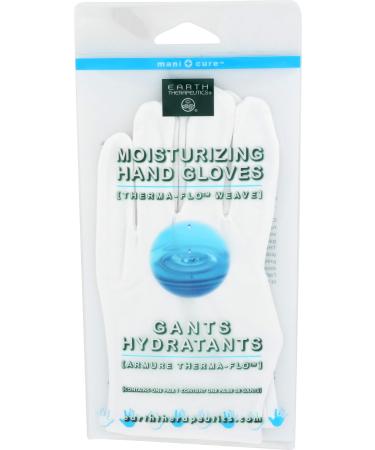 Earth Therapeutics, Gloves Moisturizing White, 1 Count