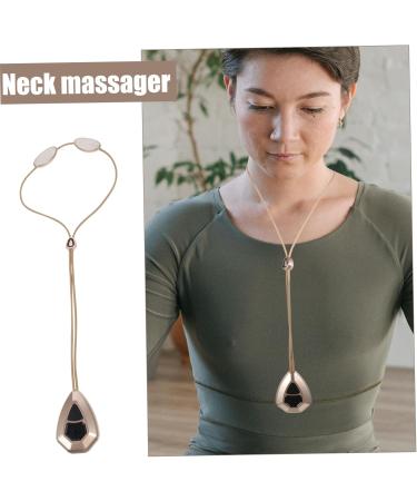 Beaupretty Electric Acupuncture Massager for Neck Cervical Spine Therapy Device 51x5x2cm Golden International Shipping Available - Buy Online on GoSupps.com