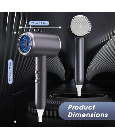 Unipampa 2400W Professional Ionic Hair Dryer - Quick Drying 2 Temperature & 3 Speed Settings - Salon Quality with Concentrators - Buy Online on GoSupps.com