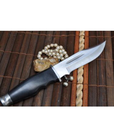 Perkin Hunting Knife with Leather Sheath - Premium KLS Outdoor Knife for Hunters - International Shipping Available - Buy Online on GoSupps.com