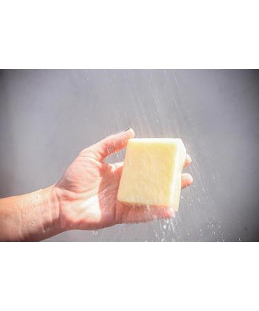 Unscented All-Natural Bar Soap | Cold Processed with Olive Oil Shea Butter Coconut Oil & Castor Oil | Perfect for All Skin Types | International Shipping Available - Buy Online on GoSupps.com