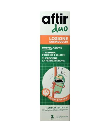Aftir Duo Double Action Lice Lotion 100ml