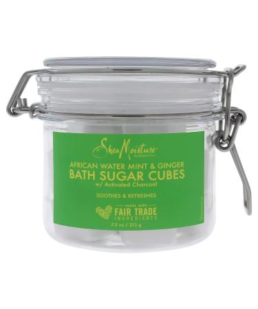 Shea Moisture African Water Mint and Ginger Bath Sugar Cubes - 7.5 Oz Bath Soak - Buy Online on GoSupps.com