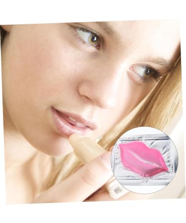 Healifty 20pcs Moisturizing Lip Mask Collagen Hydrating Lip Care Pads for Gentle Exfoliation Soothing Dry Enhancing Random Styles Yellow Pink - Buy Online on GoSupps.com