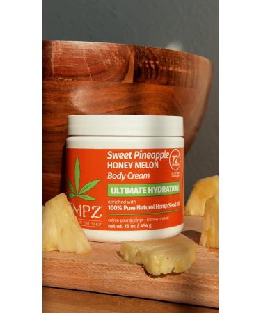 Shop Hempz NEW Lux Body Cream - Sweet Pineapple & Honey Melon Ultra Hydrating 16 oz International Shipping Available - Buy Online on GoSupps.com