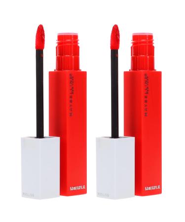 Maybelline SuperStay Matte Ink Liquid Lipstick 320 - Pack of 2 - Buy Online on GoSupps.com