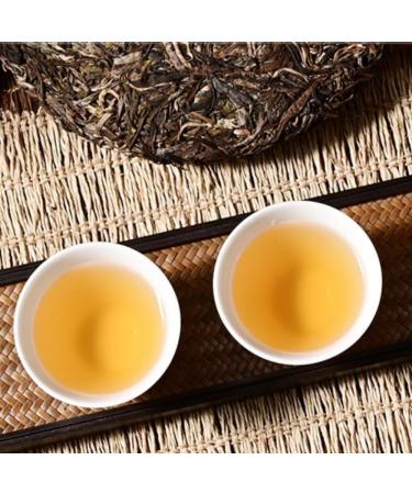 HQZM 357g Yunnan Menghai Ancient Tea Garden Ancient Tree Pu Erh Raw Tea Ancient Flavor Tea Treasure - Buy Online on GoSupps.com