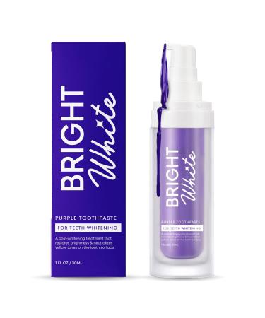 Purple Toothpaste for Teeth whitening: Purple Toothpaste - Purple Teeth Whitening -Tooth Stain Removal -Teeth Whitening Booster -Teeth Whitener