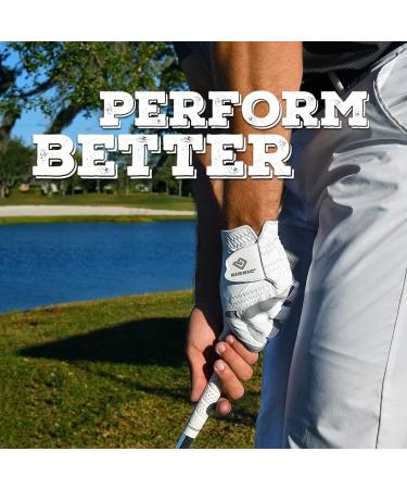 Bionic Men's PerformanceGrip Pro Premium Golf Glove - Large Left, Cabretta Leather - Buy Online on GoSupps.com