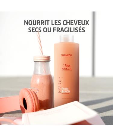 Nutri-Enrich Nourishing shampoo for dry or damaged hair 1L - Buy Online on GoSupps.com